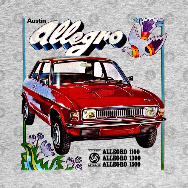 AUSTIN ALLEGRO - advert by Throwback Motors